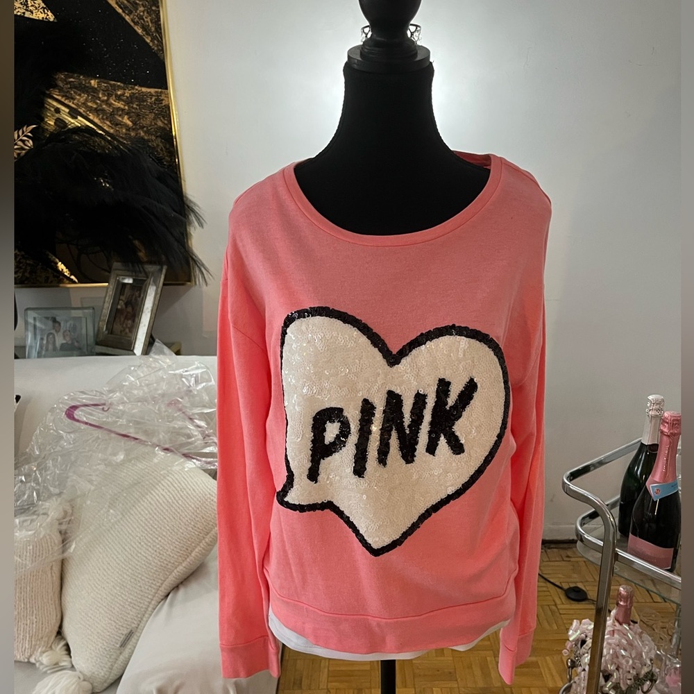 BS Pink cartoon sweater